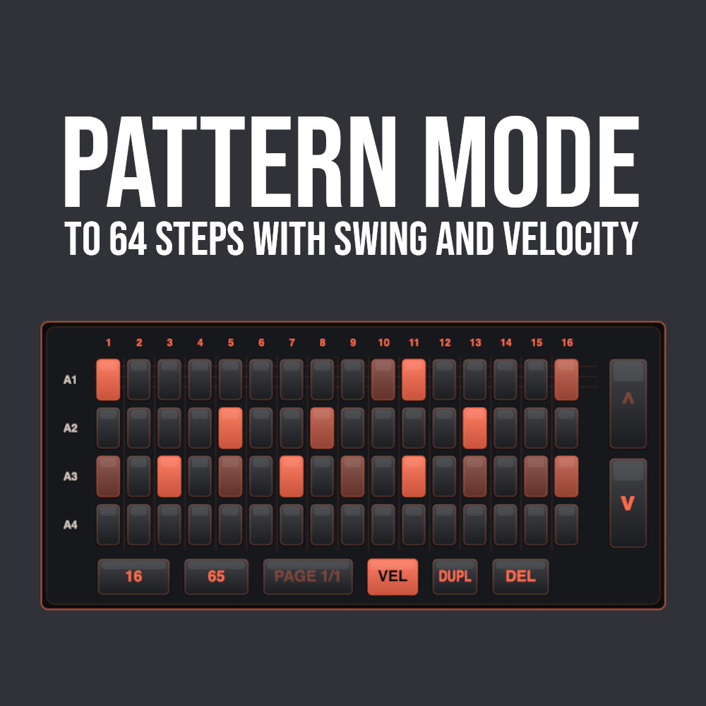 Pattern mode in VU202