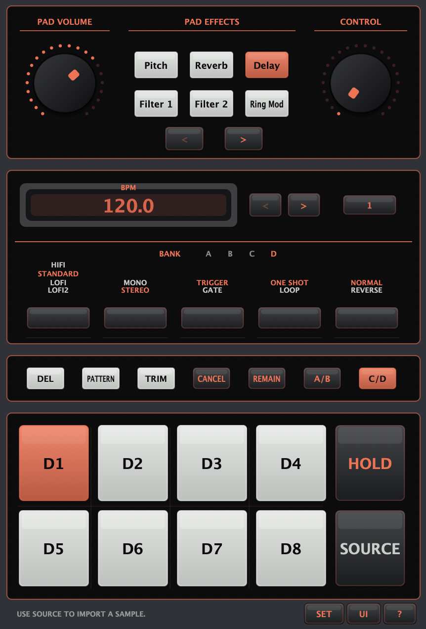 VU202 VST plugin interface